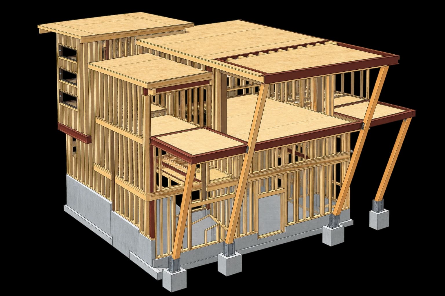 Tipsy Moose USA Timber Framing